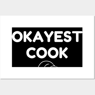 World okayest cook Posters and Art